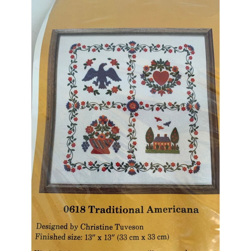 Creative Circle Needlecraft Kit - TRADITIONAL AMERICANA -